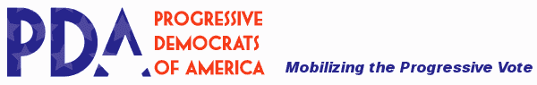 Progressive Democrats of America Banner